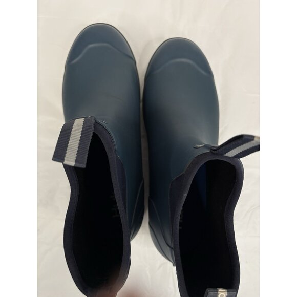 HUK Performance Waterproof Rogue Wave Boots Men’s 12 Navy Blue Pull On - Picture 15 of 15